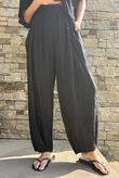 Cyril Crinkle Balloon Pant Black